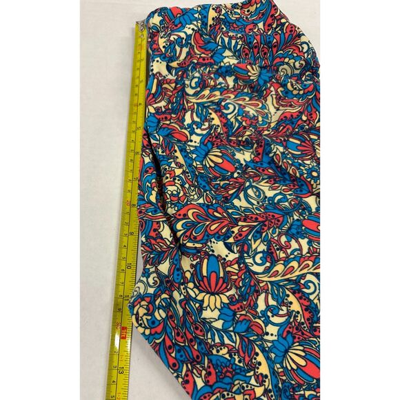 LulaRoe Women's Leggings One Size Paisley Pattern RN 142161 Pre-Owned - Picture 6 of 7